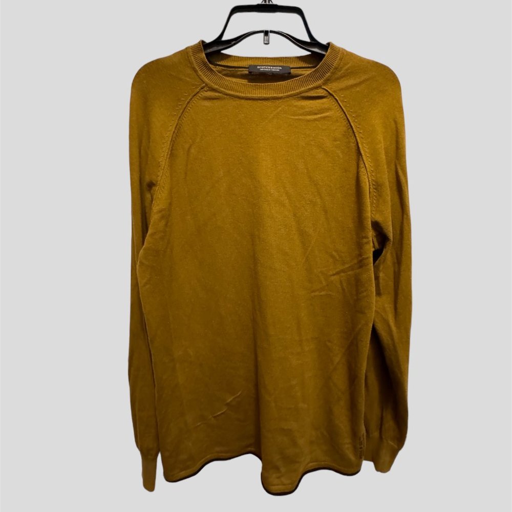 Scotch and Soda size 12 mustard sweater